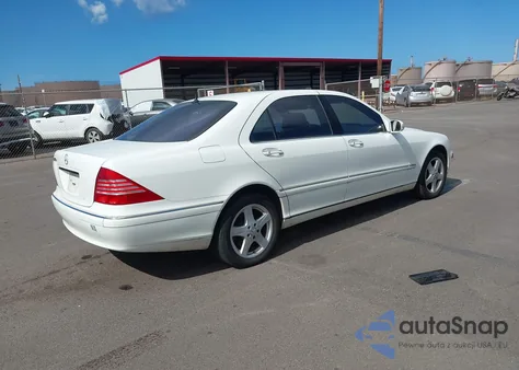 2004 Mercedes-Benz S 430 z USA, uszkodzony, nr VIN WDBNG70J64A408732